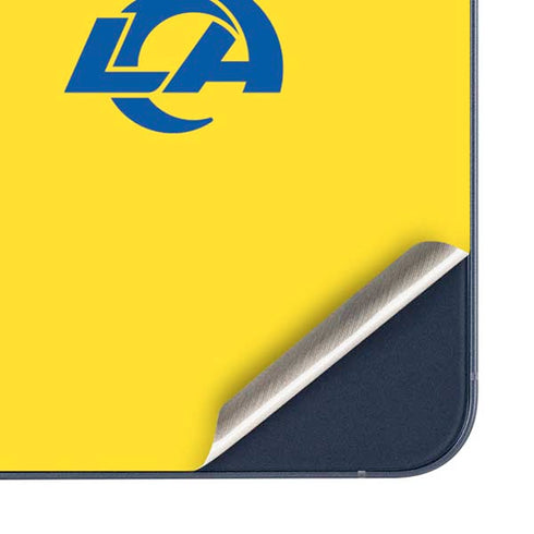 NFL Los Angeles Rams White Performance Series Galaxy A35 5G Skin