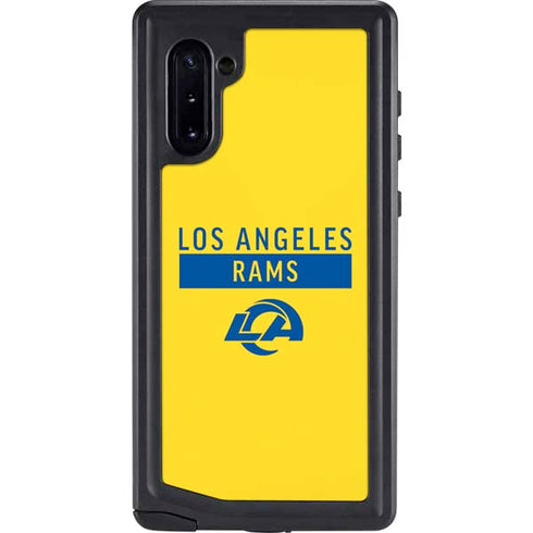 NFL Los Angeles Rams White Performance Series Galaxy Cases