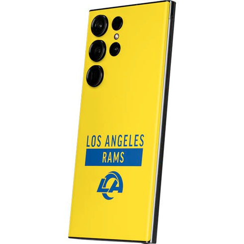 NFL Los Angeles Rams White Performance Series Galaxy Skins