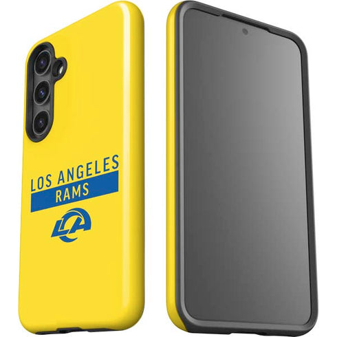 NFL Los Angeles Rams White Performance Series Galaxy S25 Impact Case