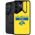 NFL Los Angeles Rams White Performance Series Galaxy S25 Plus Kickstand Case