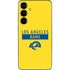 NFL Los Angeles Rams White Performance Series Galaxy S25 Skin