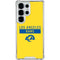 NFL Los Angeles Rams White Performance Series Galaxy S26 Ultra Clear Case