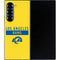 NFL Los Angeles Rams White Performance Series Galaxy Z Fold6 Skin