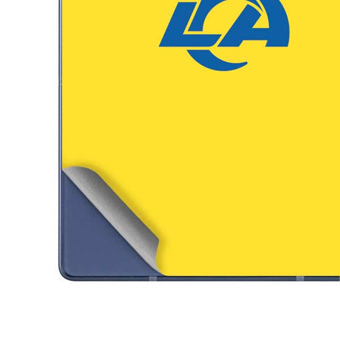 NFL Los Angeles Rams White Performance Series Galaxy Z Fold6 Skin