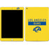 NFL Los Angeles Rams White Performance Series Apple iPad Skin