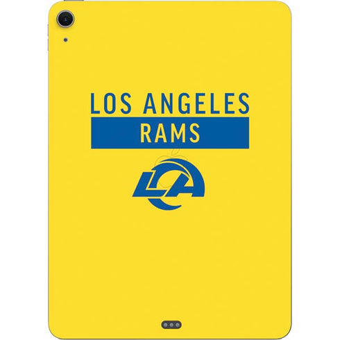 NFL Los Angeles Rams White Performance Series Apple iPad Air Skin