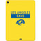 NFL Los Angeles Rams White Performance Series Apple iPad Air Skin