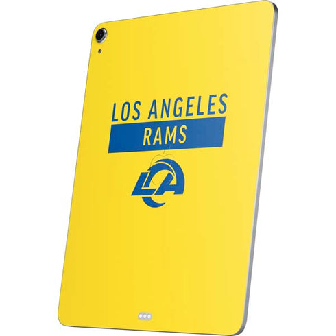 NFL Los Angeles Rams White Performance Series Apple iPad Air Skin