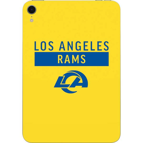 NFL Los Angeles Rams White Performance Series Apple iPad Mini Skin