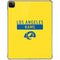NFL Los Angeles Rams White Performance Series iPad Pro 11in (2024) Clear Case