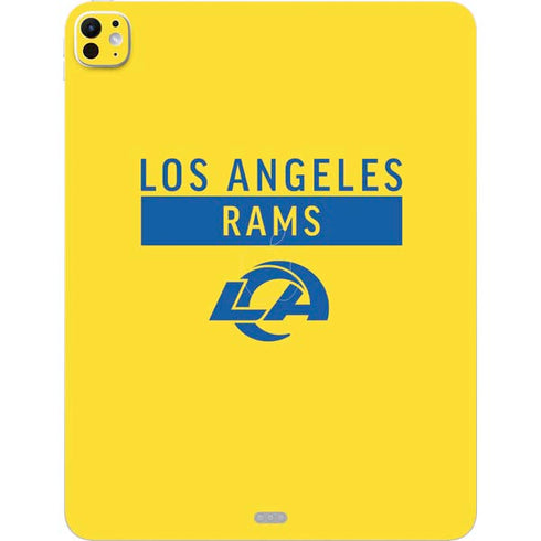 NFL Los Angeles Rams White Performance Series iPad Pro 13in M4 (2024) Skin