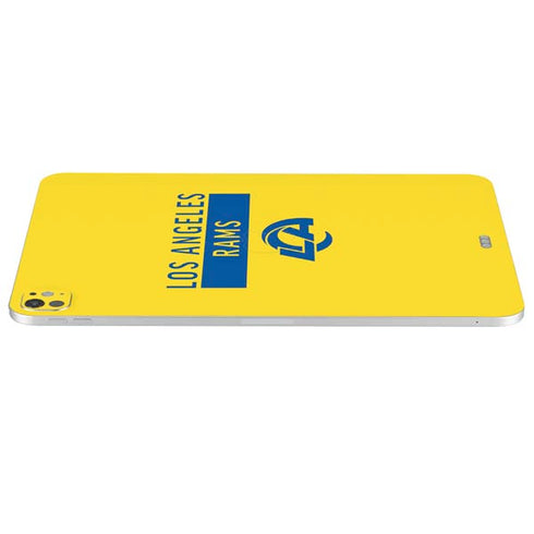 NFL Los Angeles Rams White Performance Series iPad Pro 13in M4 (2024) Skin