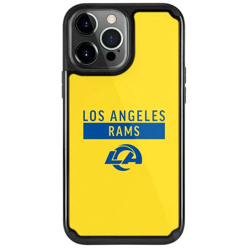 NFL Los Angeles Rams White Performance Series iPhone Cases