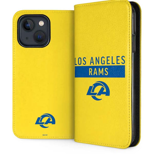 NFL Los Angeles Rams White Performance Series iPhone Cases