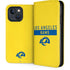 NFL Los Angeles Rams White Performance Series iPhone Cases
