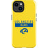 NFL Los Angeles Rams White Performance Series iPhone 15 Impact Case