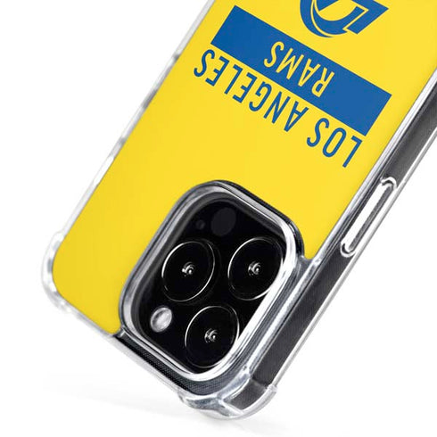 NFL Los Angeles Rams White Performance Series iPhone 16 Pro MagSafe Case