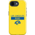 NFL Los Angeles Rams White Performance Series iPhone 16e Impact Case