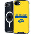 NFL Los Angeles Rams White Performance Series iPhone 16e MagSafe Case