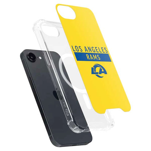 NFL Los Angeles Rams White Performance Series iPhone 16e MagSafe Case
