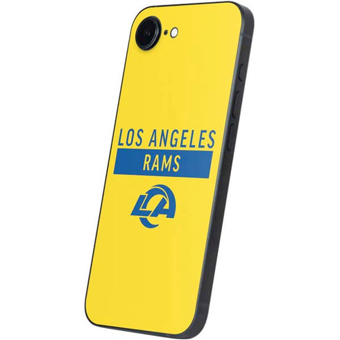 NFL Los Angeles Rams White Performance Series iPhone 16e Skin