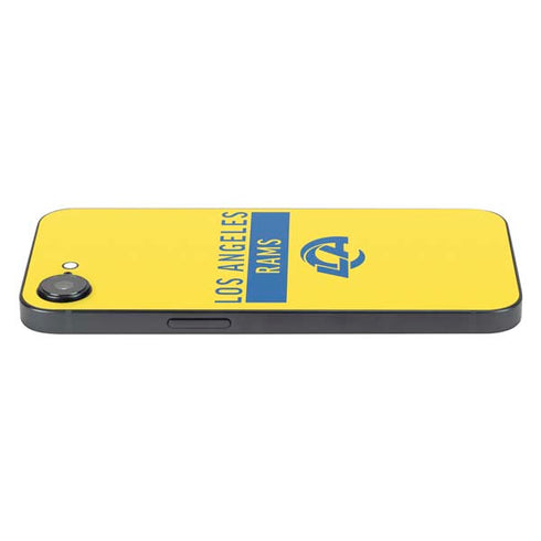 NFL Los Angeles Rams White Performance Series iPhone 16e Skin