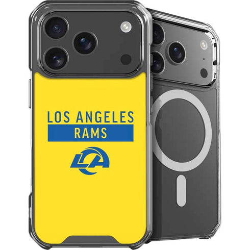 NFL Los Angeles Rams White Performance Series iPhone 18 Pro Max MagSafe Case