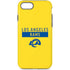 NFL Los Angeles Rams White Performance Series iPhone Cases