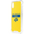 NFL Los Angeles Rams White Performance Series iPhone XS Clear Case
