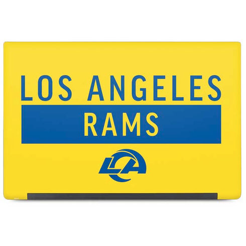 NFL Los Angeles Rams White Performance Series Dell Latitude Skin