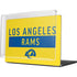 NFL Los Angeles Rams White Performance Series MacBook Pro 14in (2021-24) Case plus Skin