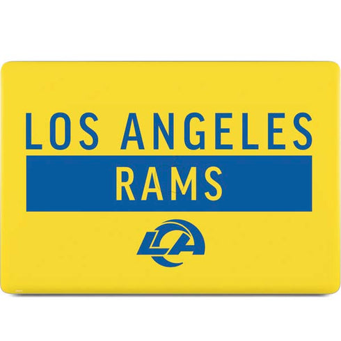 NFL Los Angeles Rams White Performance Series MacBook Skins