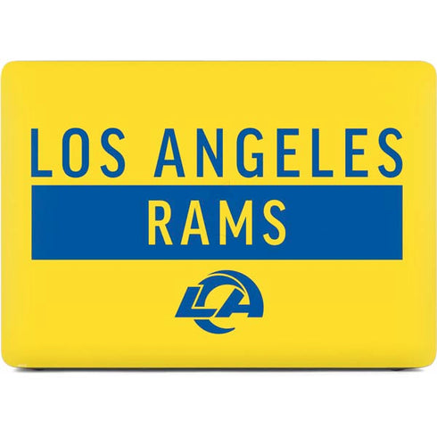 NFL Los Angeles Rams White Performance Series Apple MacBook Pro 16-inch Skin