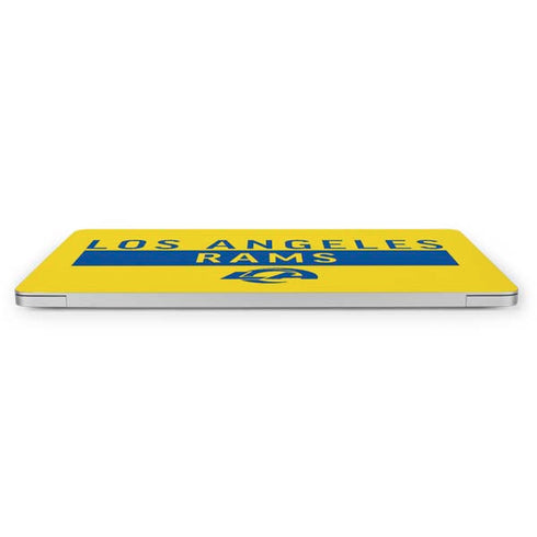 NFL Los Angeles Rams White Performance Series Apple MacBook Pro 16-inch Skin