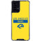 NFL Los Angeles Rams White Performance Series Moto G Power 5G (2024) Clear Case