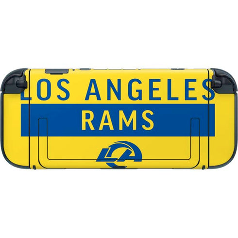 NFL Los Angeles Rams White Performance Series Nintendo Switch 2 (2025) with Joy-Con Skin