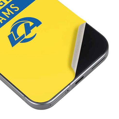 NFL Los Angeles Rams White Performance Series Google Pixel 9 Skin