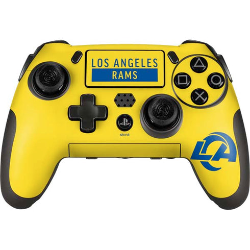 NFL Los Angeles Rams White Performance Series PlayStation Scuf Vantage 2 Controller Skin