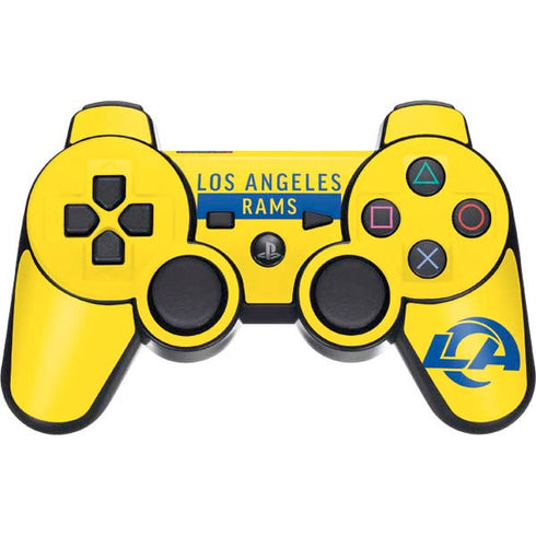 NFL Los Angeles Rams White Performance Series PS3 Dual Shock wireless controller Skin
