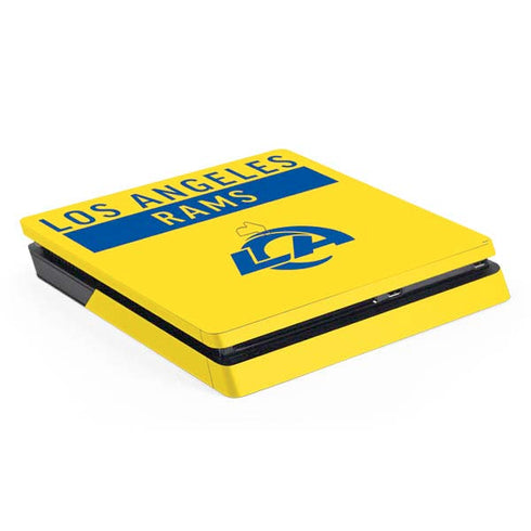 NFL Los Angeles Rams White Performance Series PlayStation PS4 Skins