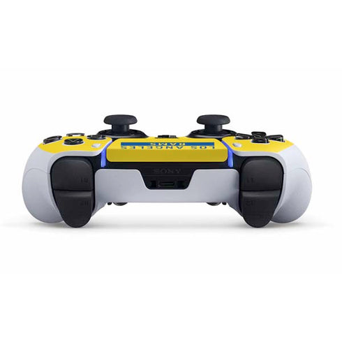 NFL Los Angeles Rams White Performance Series PS5 DualSense Edge Pro Controller Skin