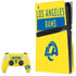 NFL Los Angeles Rams White Performance Series PlayStation PS5 Skins