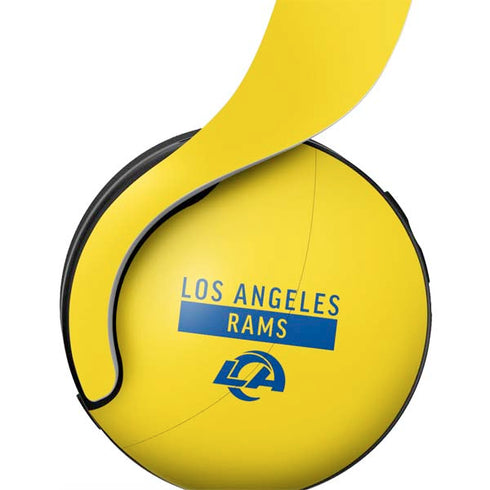 NFL Los Angeles Rams White Performance Series PULSE 3D Wireless Headset for PS5 Skin