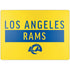NFL Los Angeles Rams White Performance Series Surface Laptop 7 15in Skin
