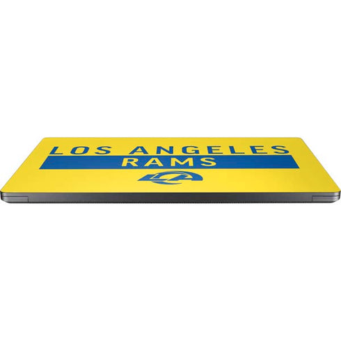NFL Los Angeles Rams White Performance Series Surface Laptop 7 15in Skin