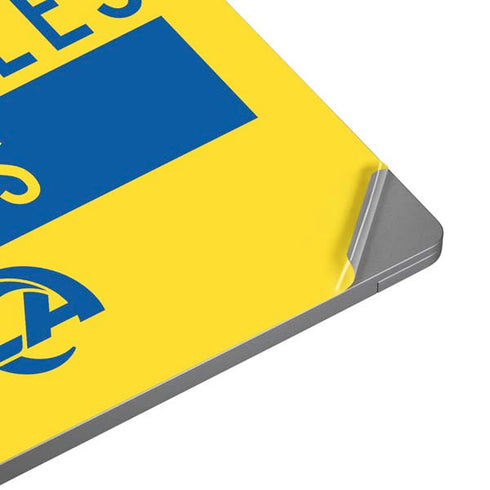 NFL Los Angeles Rams White Performance Series Laptop Skins