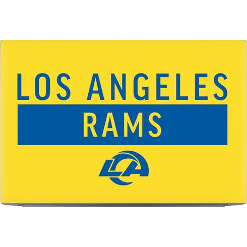 NFL Los Angeles Rams White Performance Series Dell XPS Skin