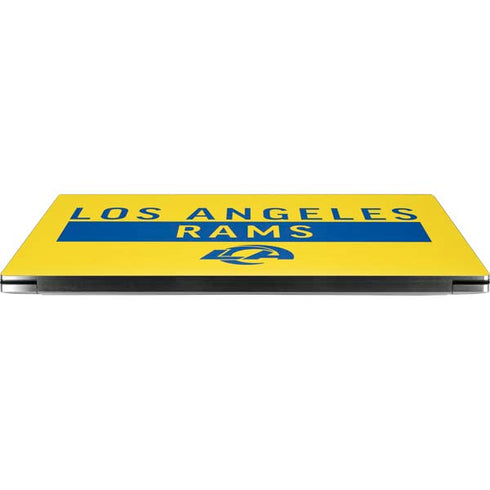 NFL Los Angeles Rams White Performance Series Dell XPS Skin