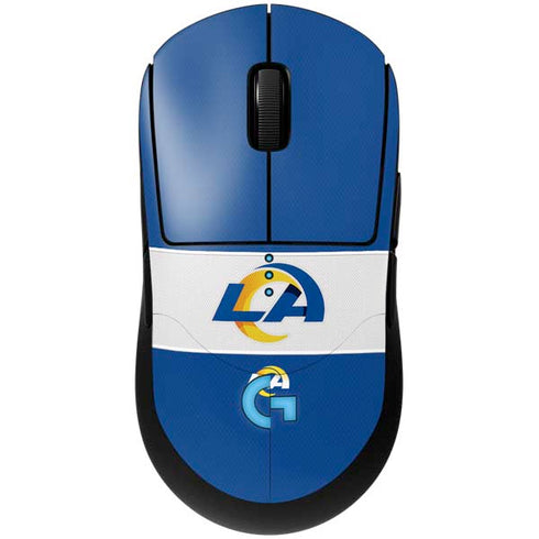 NFL Los Angeles Rams Zone Block G Pro Wireless Gaming Mouse Skin